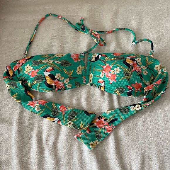 OndadeMar bikini size Small tropical toucan print - Picture 9 of 11